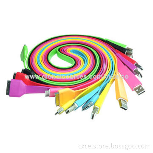 Charging cable, looks like noodles, with data transmission, CC001